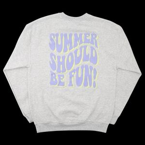 Gray Sweater with Fun Graphic